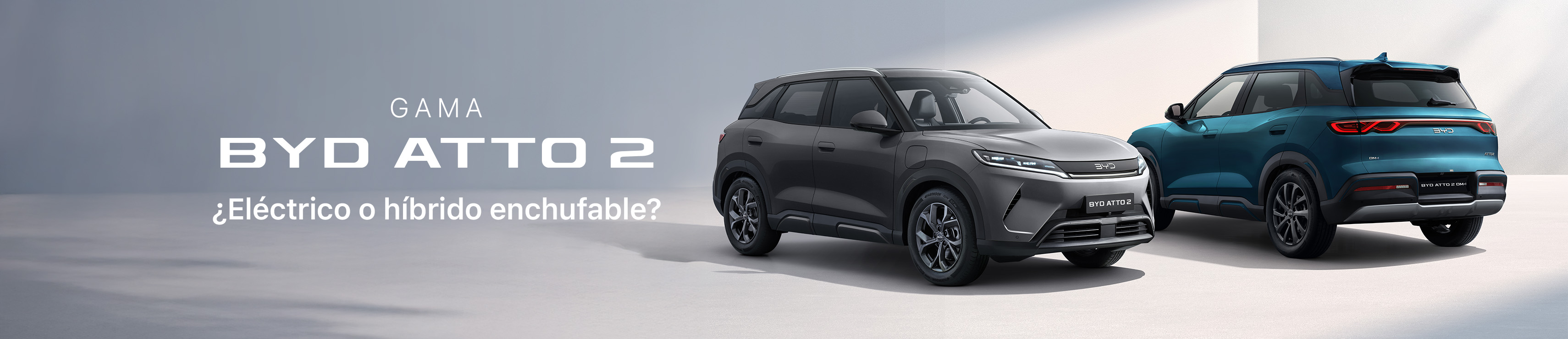 Gama BYD ATTO 2 versió comfort y DM-i