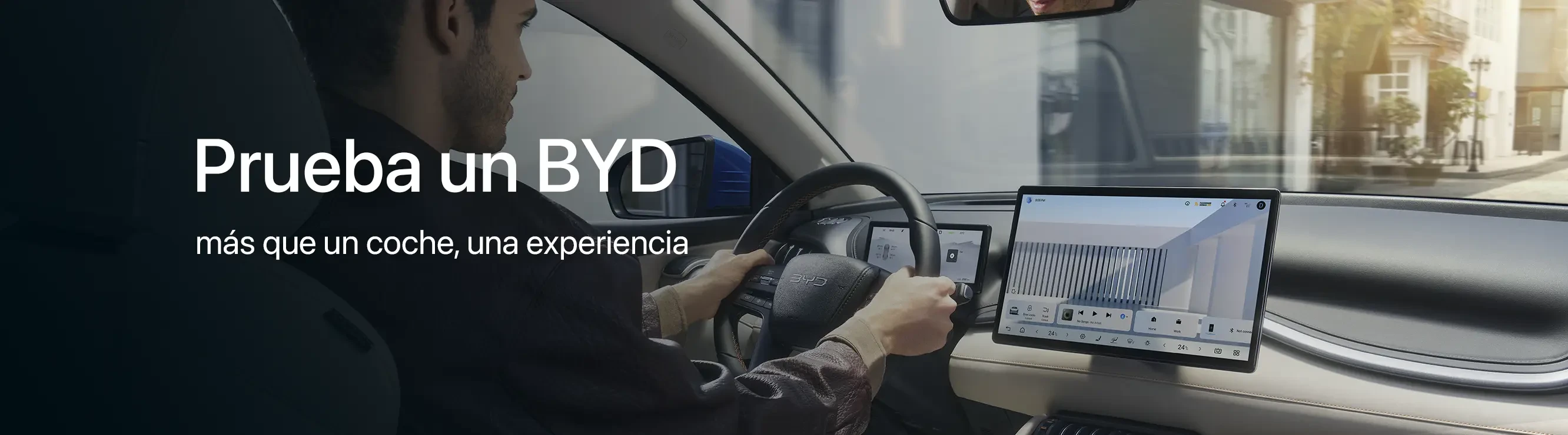 Prueba un BYD. Más que un coche, una experiencia