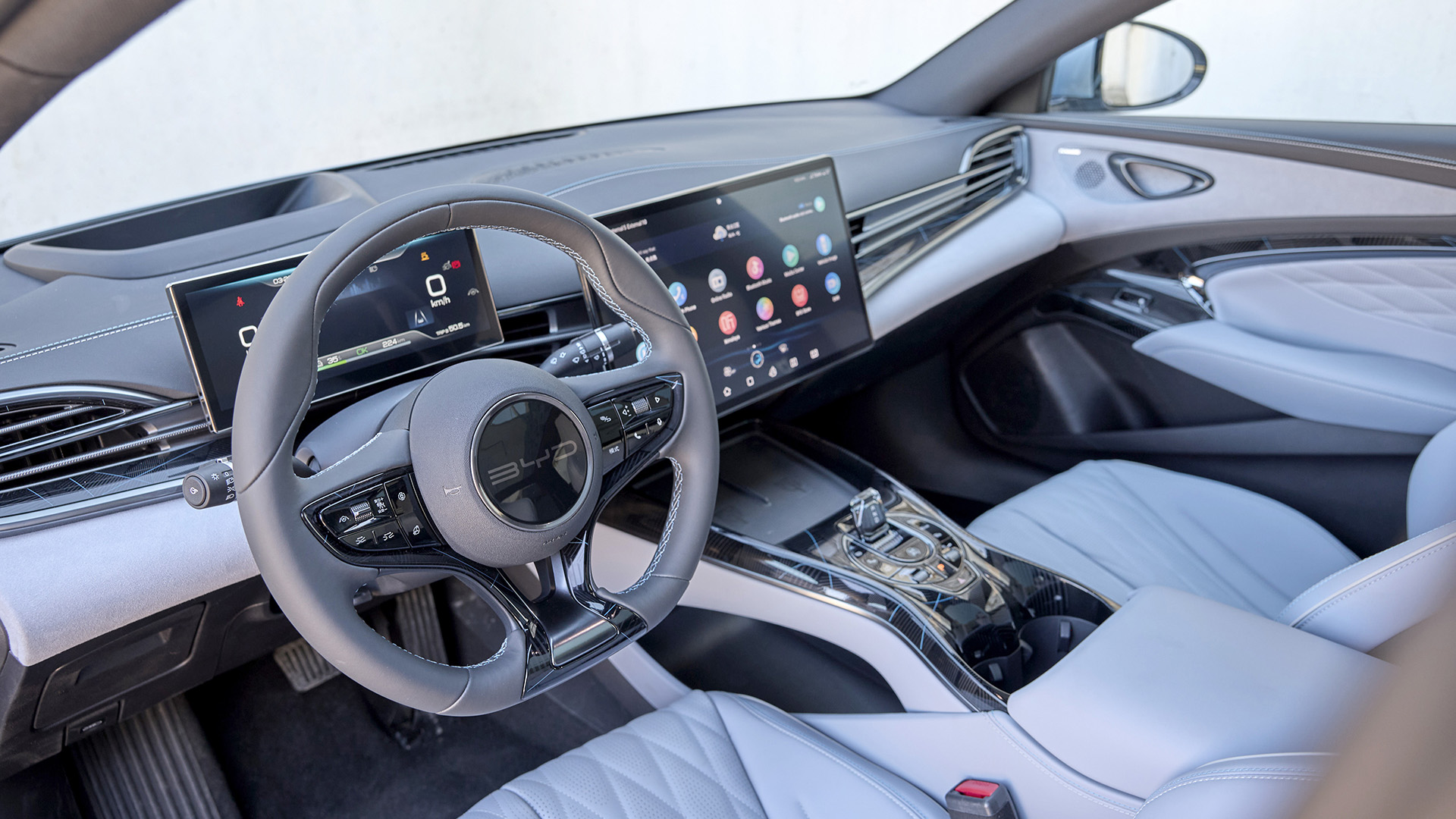 Sea details interior wheel dashboard