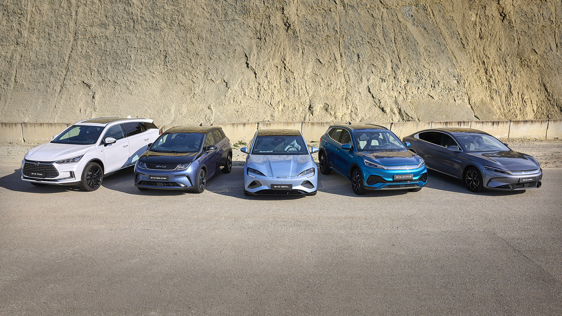 The five millionth vehicle produced by BYD