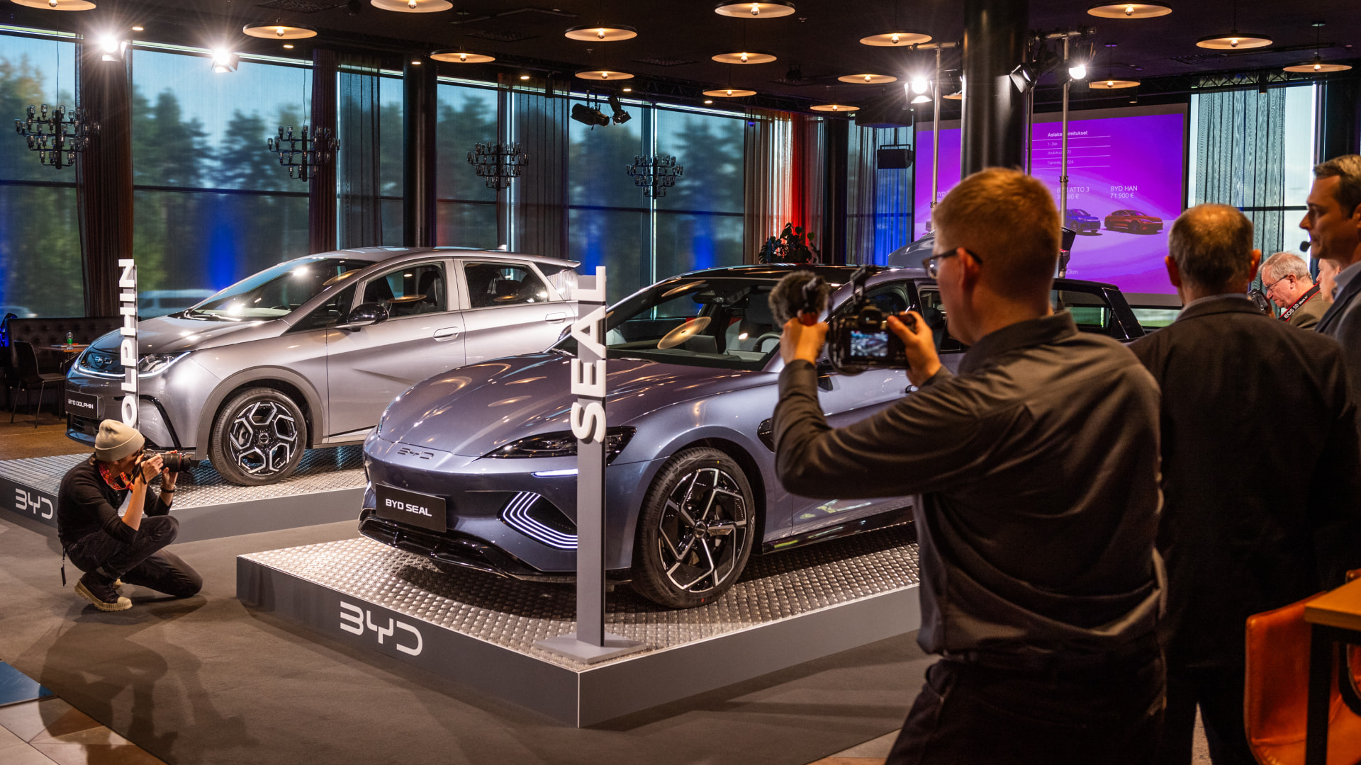 BYD DOLPHIN and BYD SEAL Launched in Finland