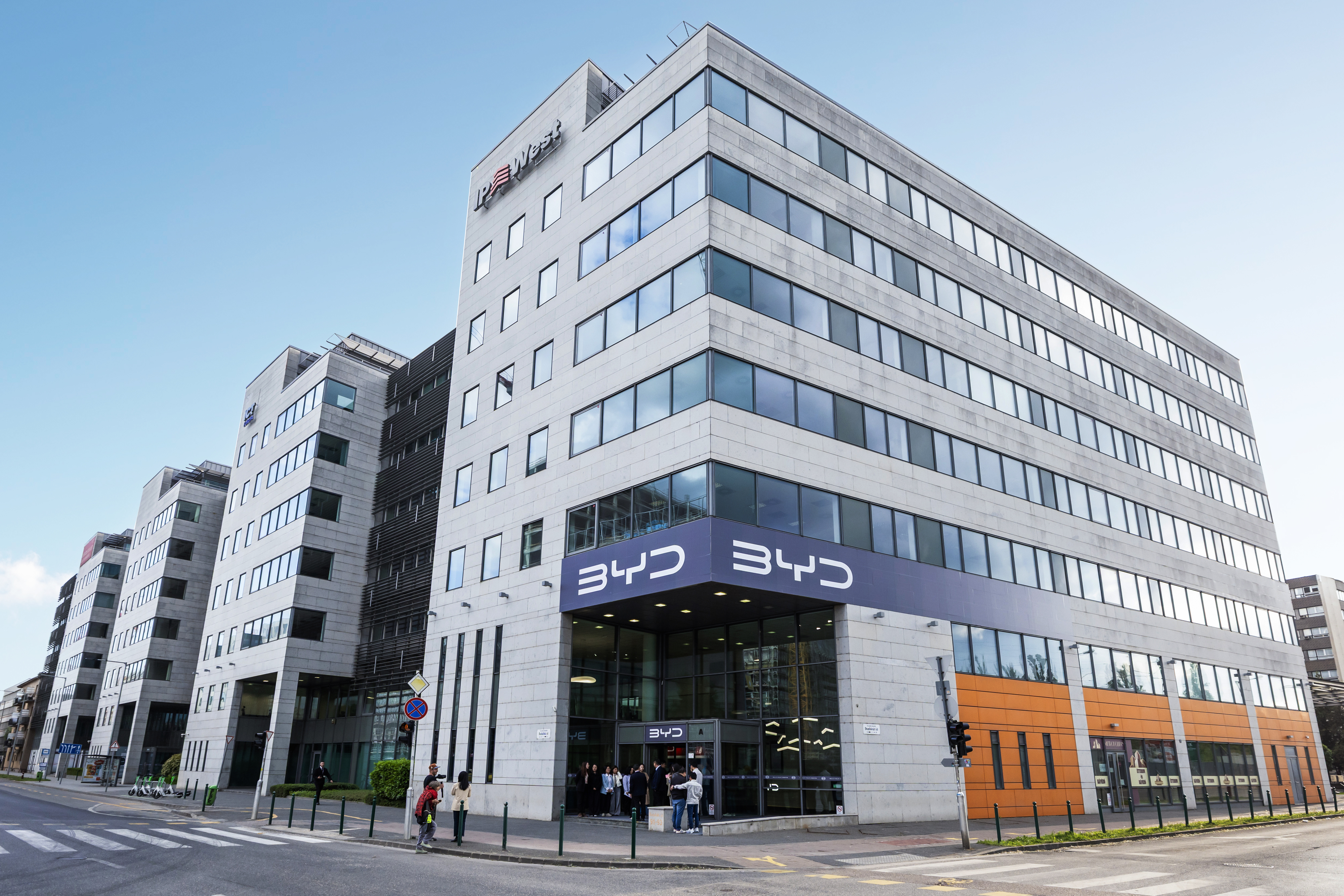 BYD‘s European headquarters in Budapest