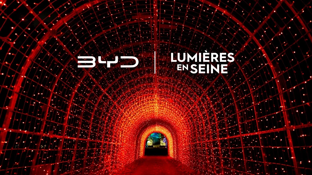BYD x Lumières en Seine