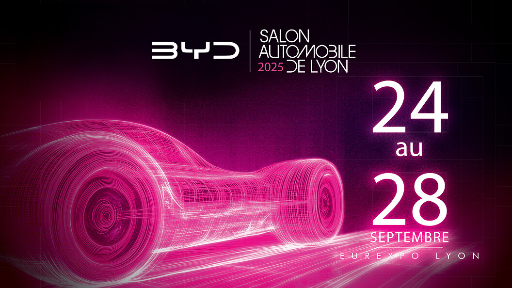 BYD prsent au Salon Automobile de Lyon 2025