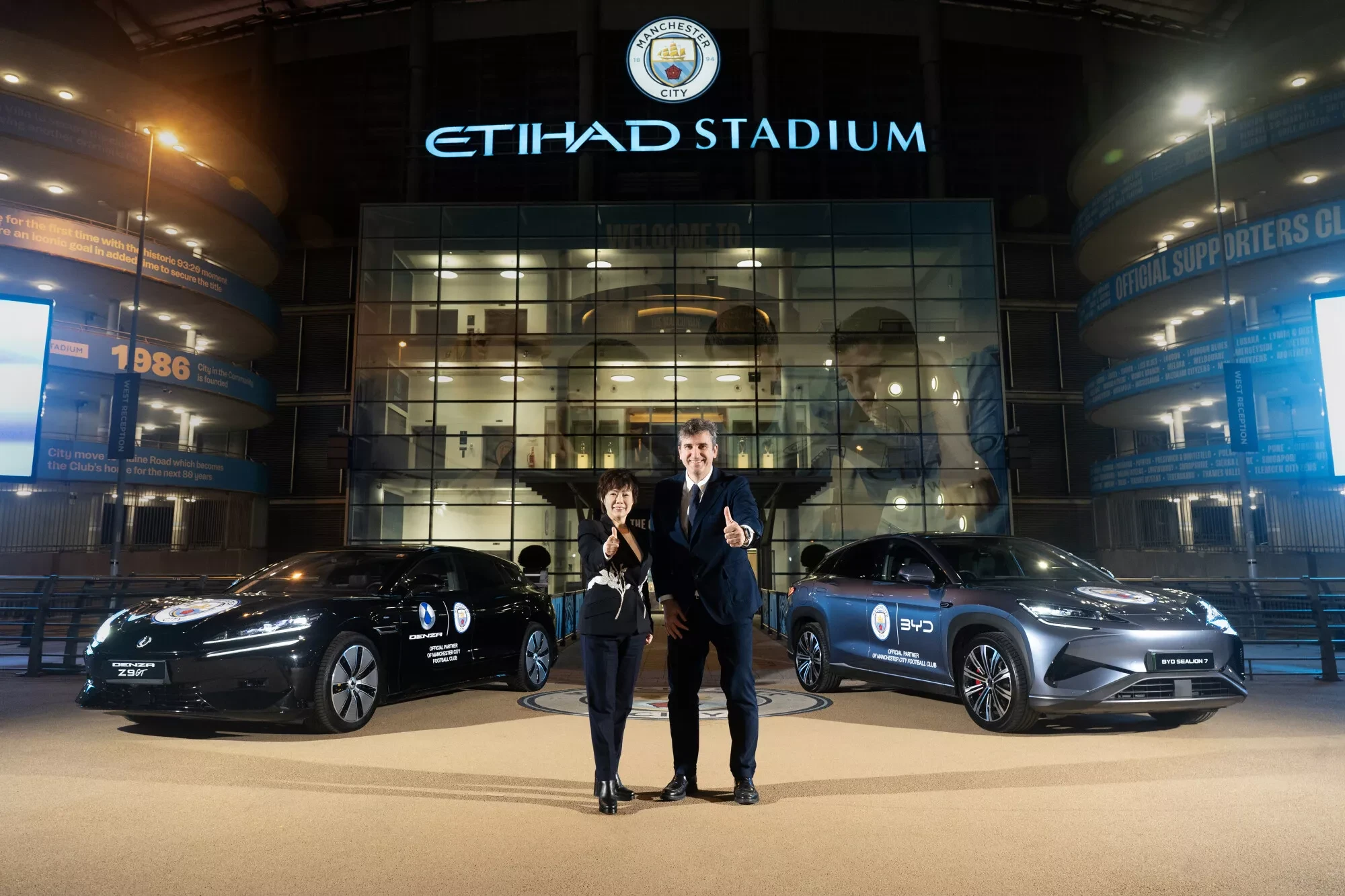 BYD x Manchester City Football Club