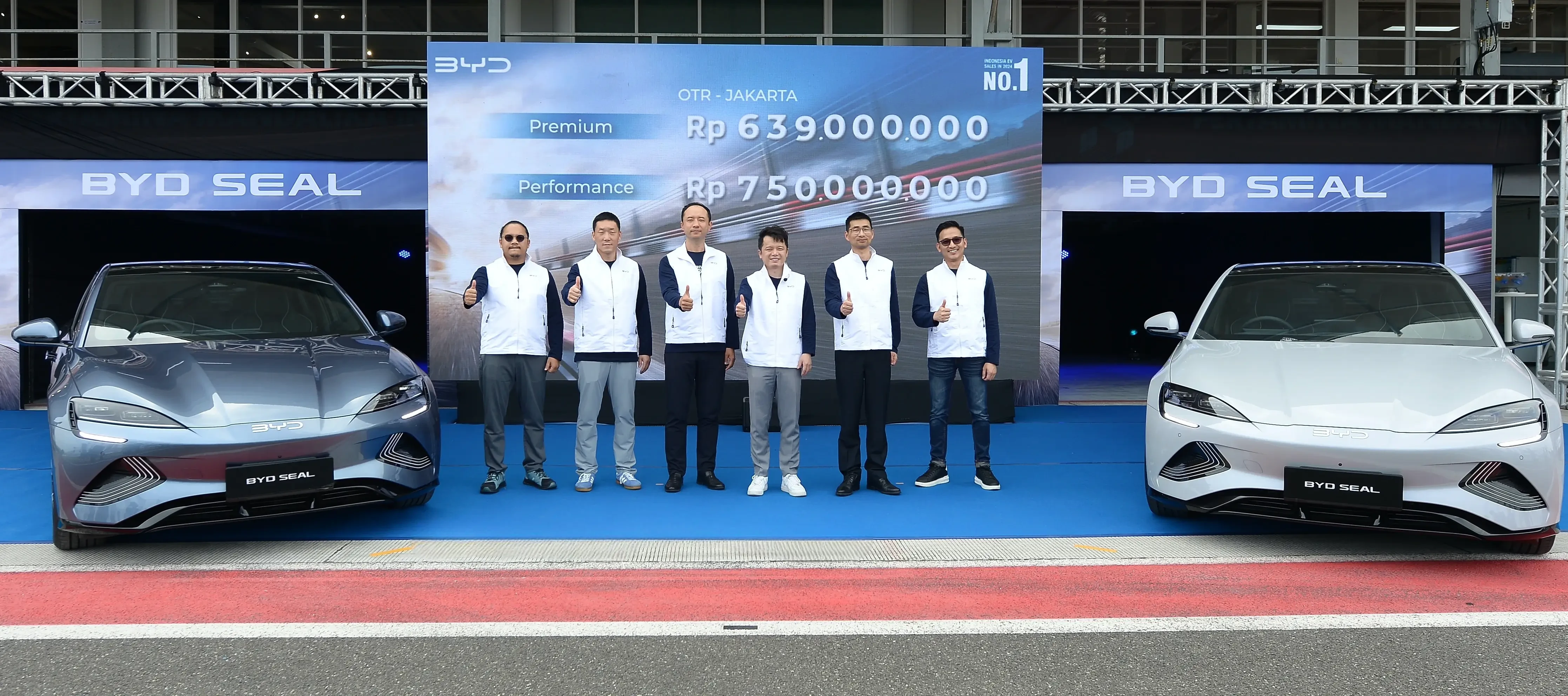 BYD Indonesia Hadirkan New BYD Seal 2025 di Mandalika dan Perkenalkan Kecanggihan DiSus-C serta