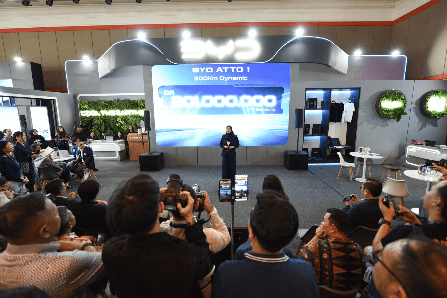 BYD ATTO 1 resmi diluncurkan di GIIAS Bandung 2025