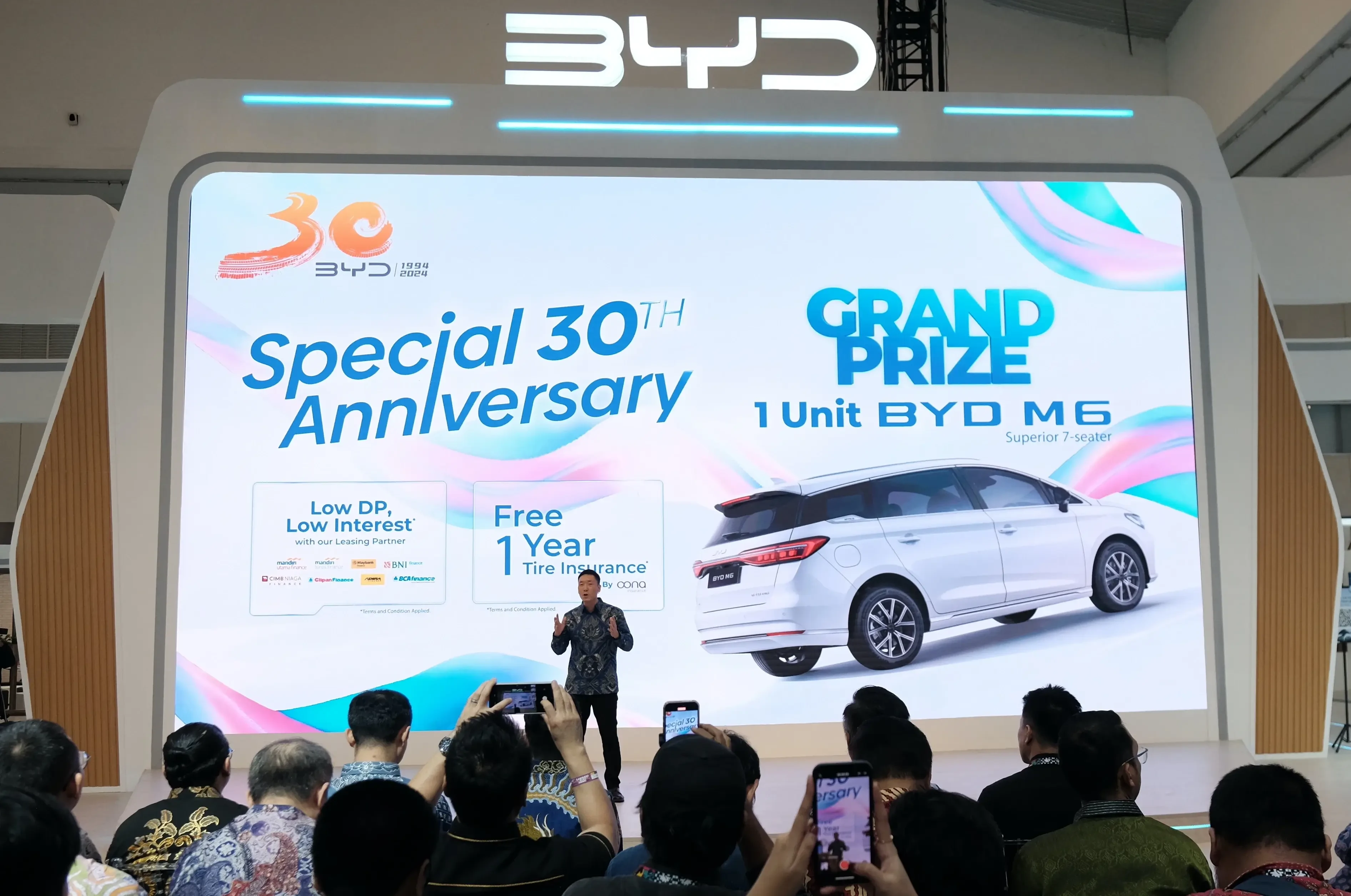 BYD Special 30th Anniversary at GJAW 
