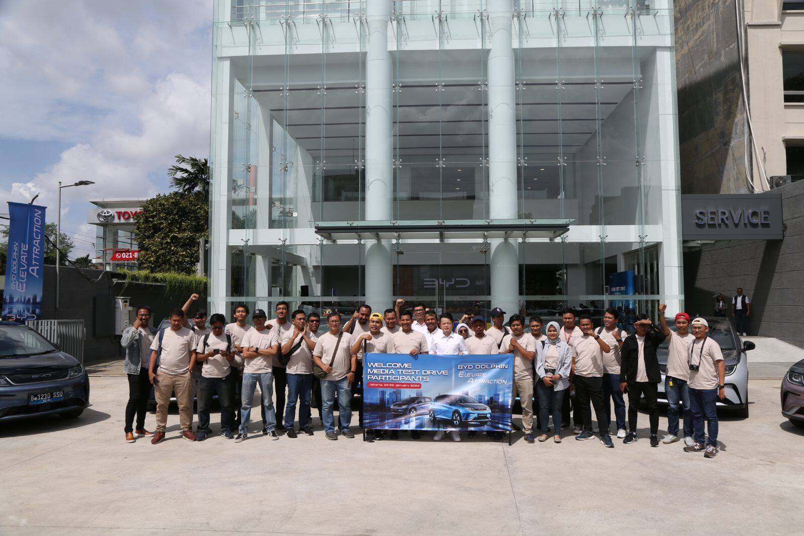 pengunjung pameran byd