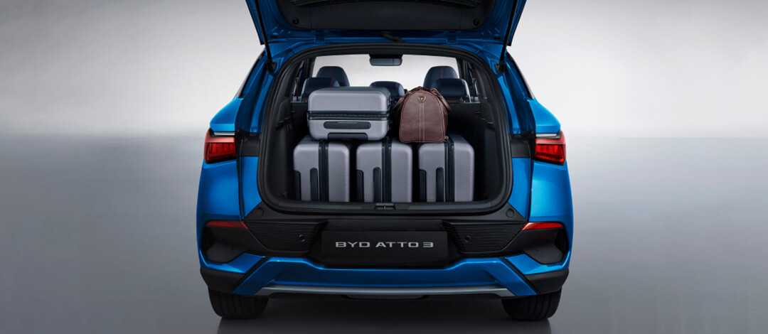 Spacious trunk