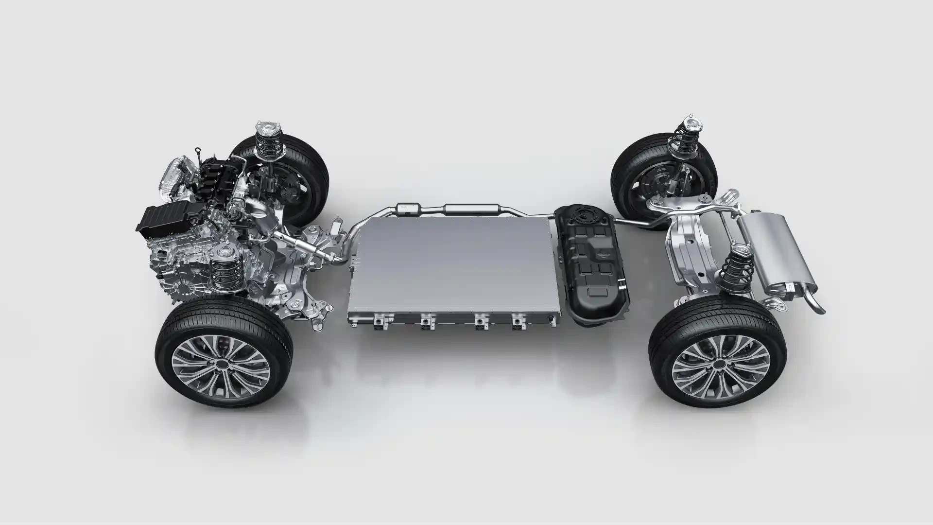 Struttura Tecnologia Ibrida Super DM-i BYD