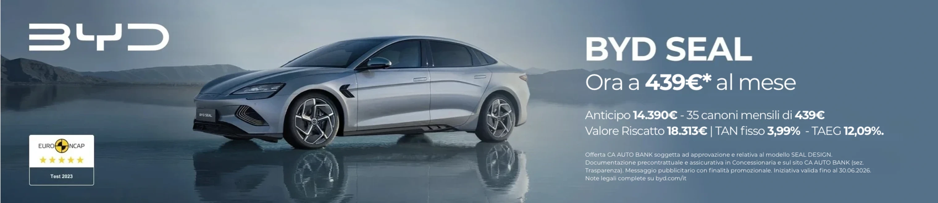 Offerte e promozioni BYD SEAL con Leasing Privati