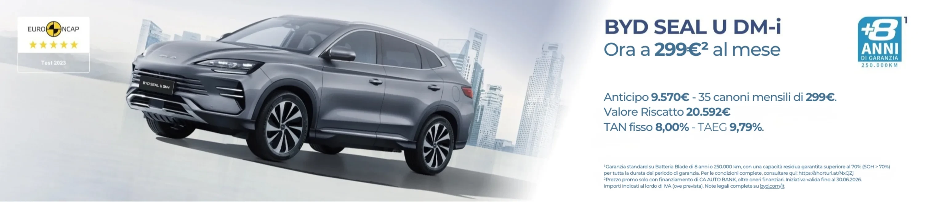 Offerte e promozioni BYD SEAL U DM-i con Leasing Privati