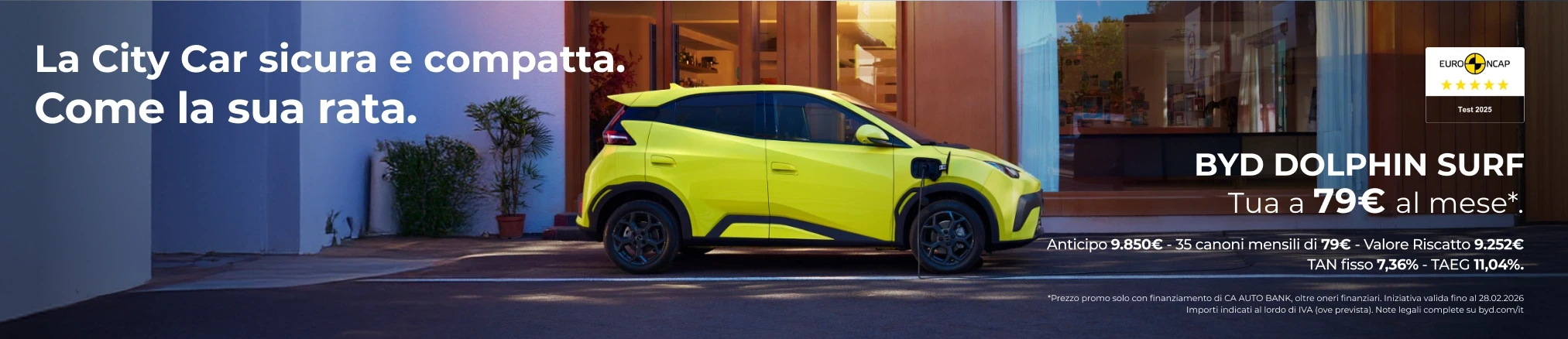 Offerte e promozioni BYD Dolphin Surf con Leasing Privati