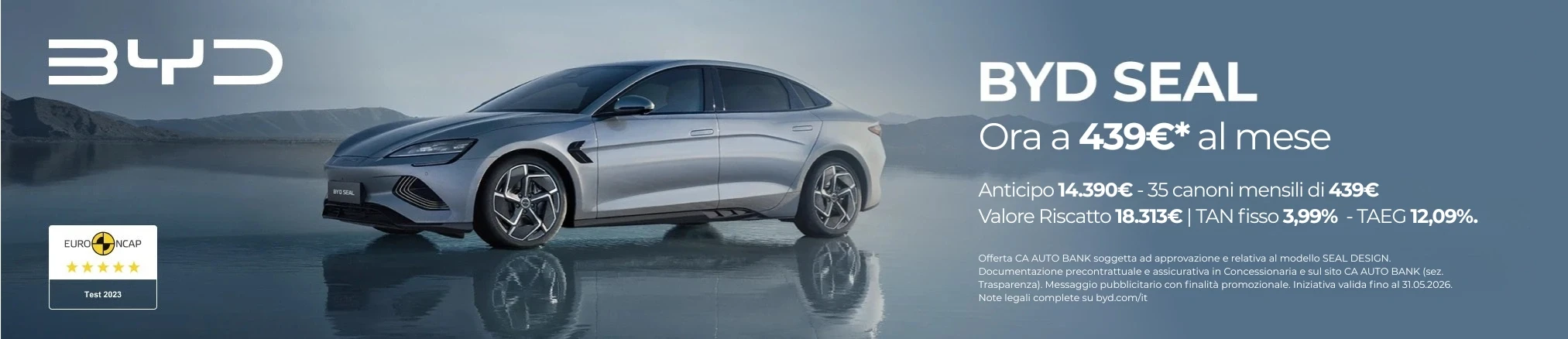 Offerte e promozioni BYD SEAL con Leasing Privati