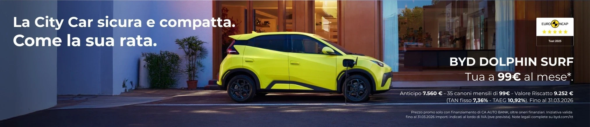 Offerte e promozioni BYD Dolphin Surf con Leasing Privati