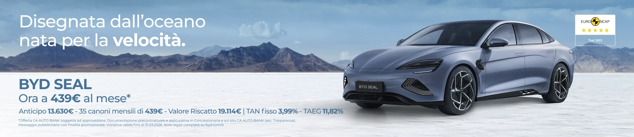 Offerte e promozioni BYD SEAL con Leasing Privati