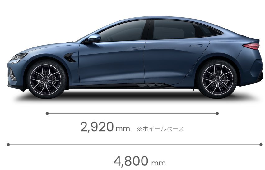 BYD SEAL 側面サイズ