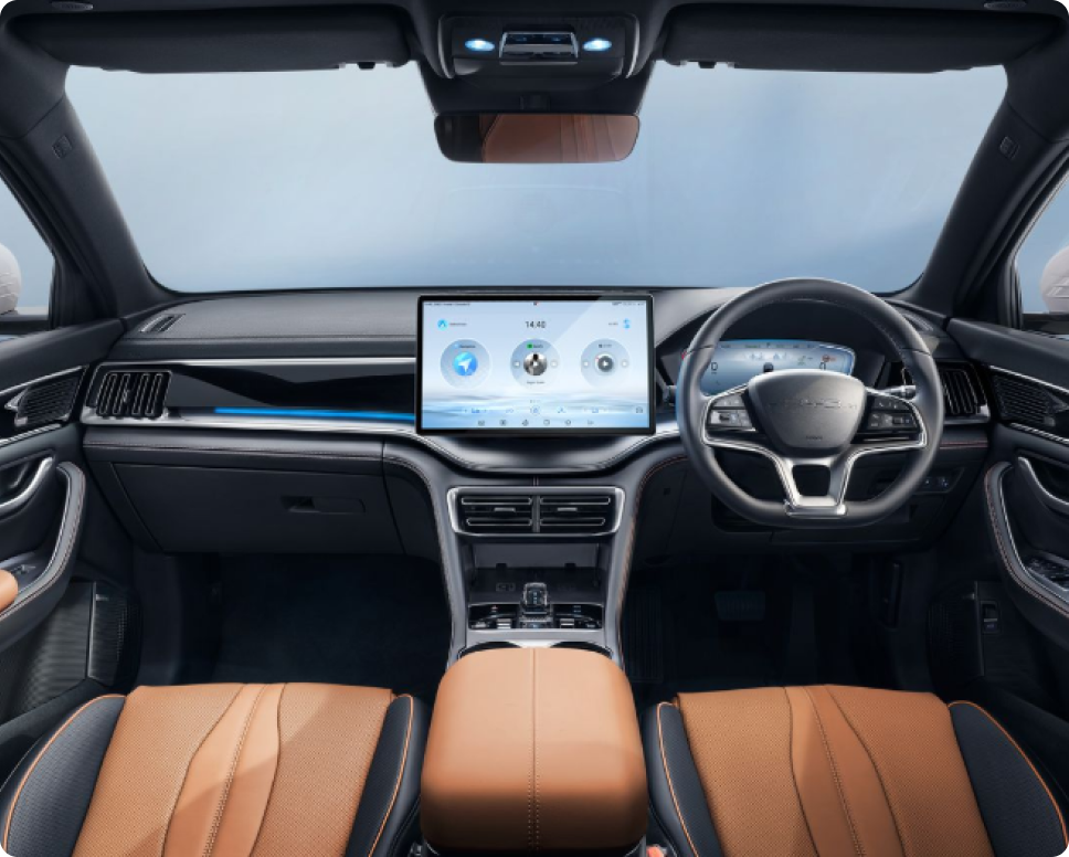 Black & Brown Interior