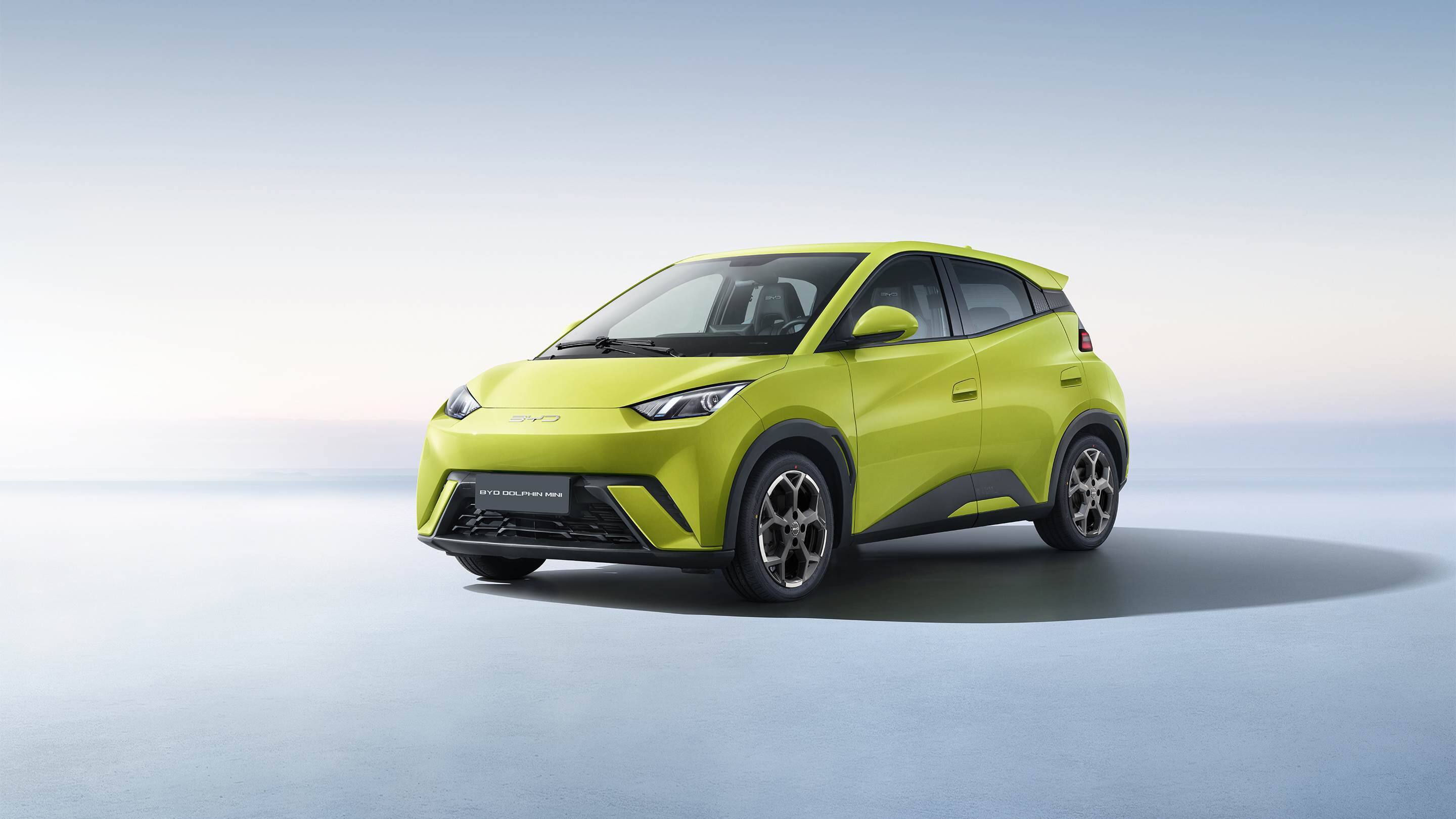 BYD Dolphin Mini eléctrico para el mercado mexicano