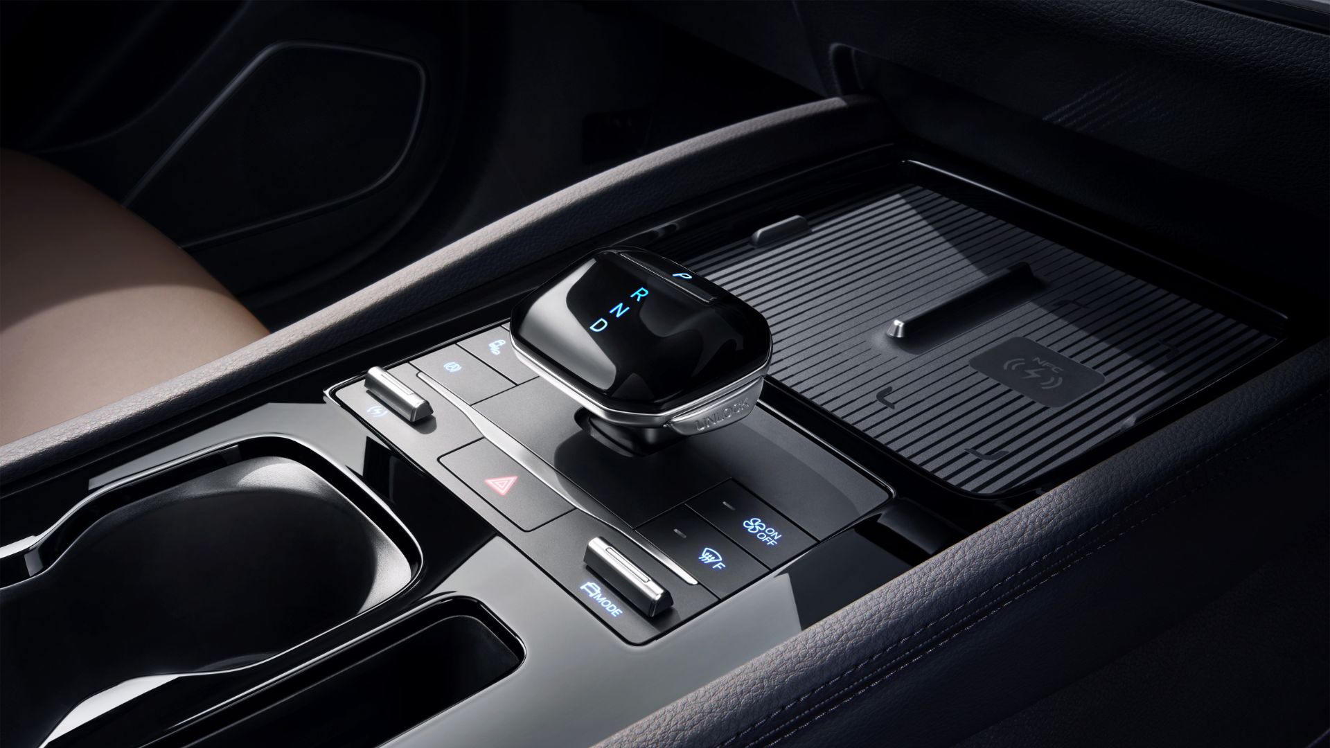 Car with charging pad