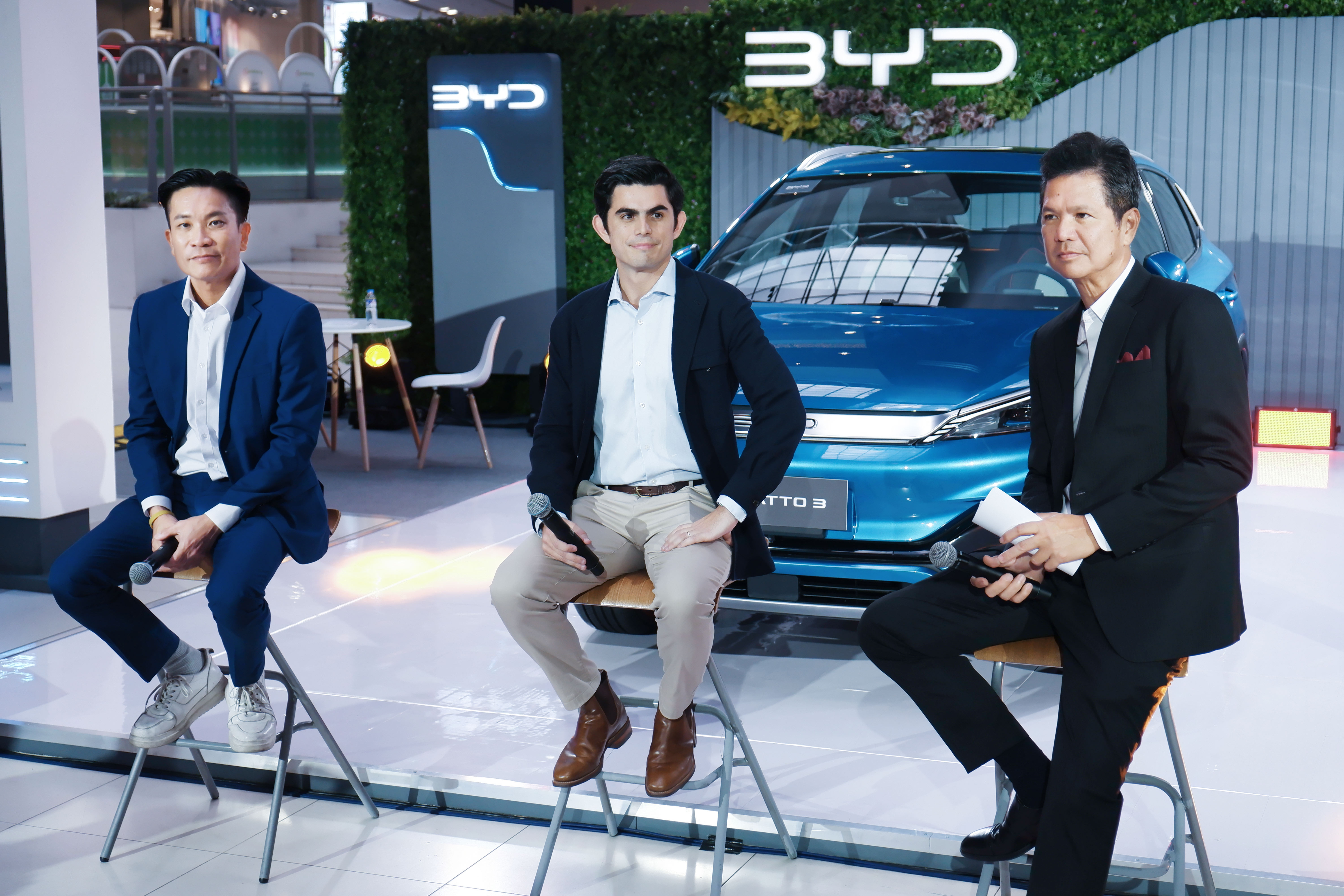 The launch event of the BYD ATTO 3