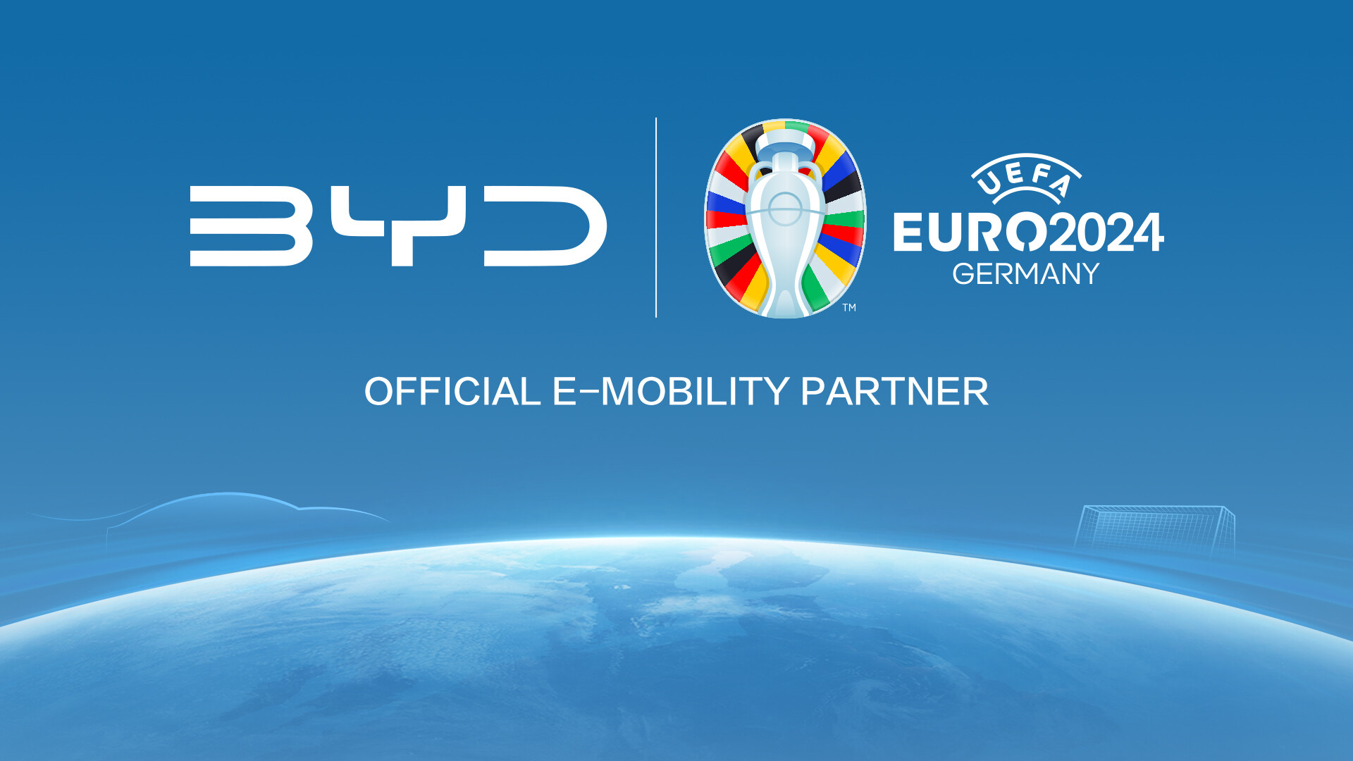 BYD becomes an Official Partner and the Official E-Mobility Partner of UEFA EURO 2024™