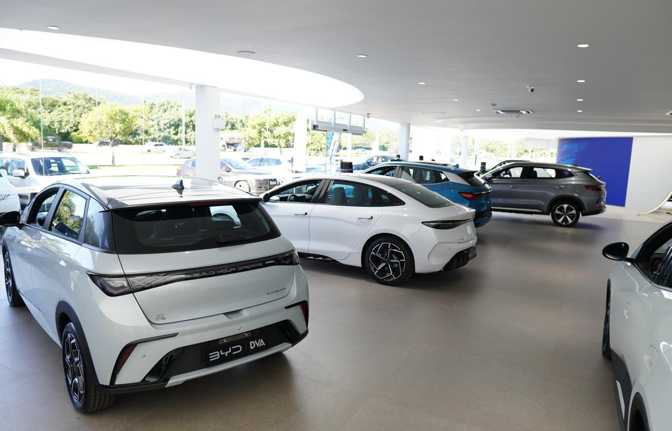 By the end of this year, there will be 9 BYD dealerships from the DVA Group in the state of Santa Catarina.