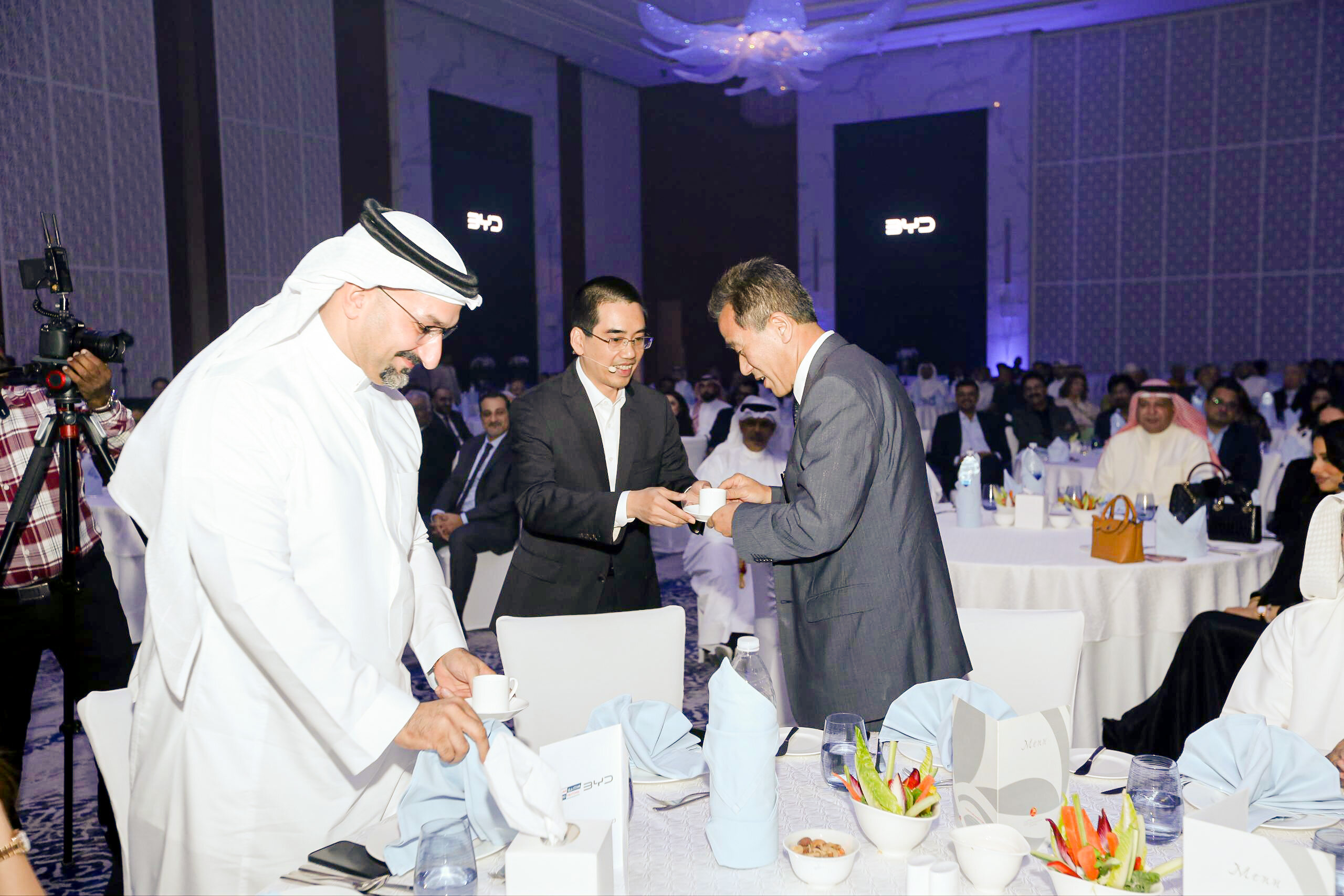 Guests enjoyed coffee made from VTOL