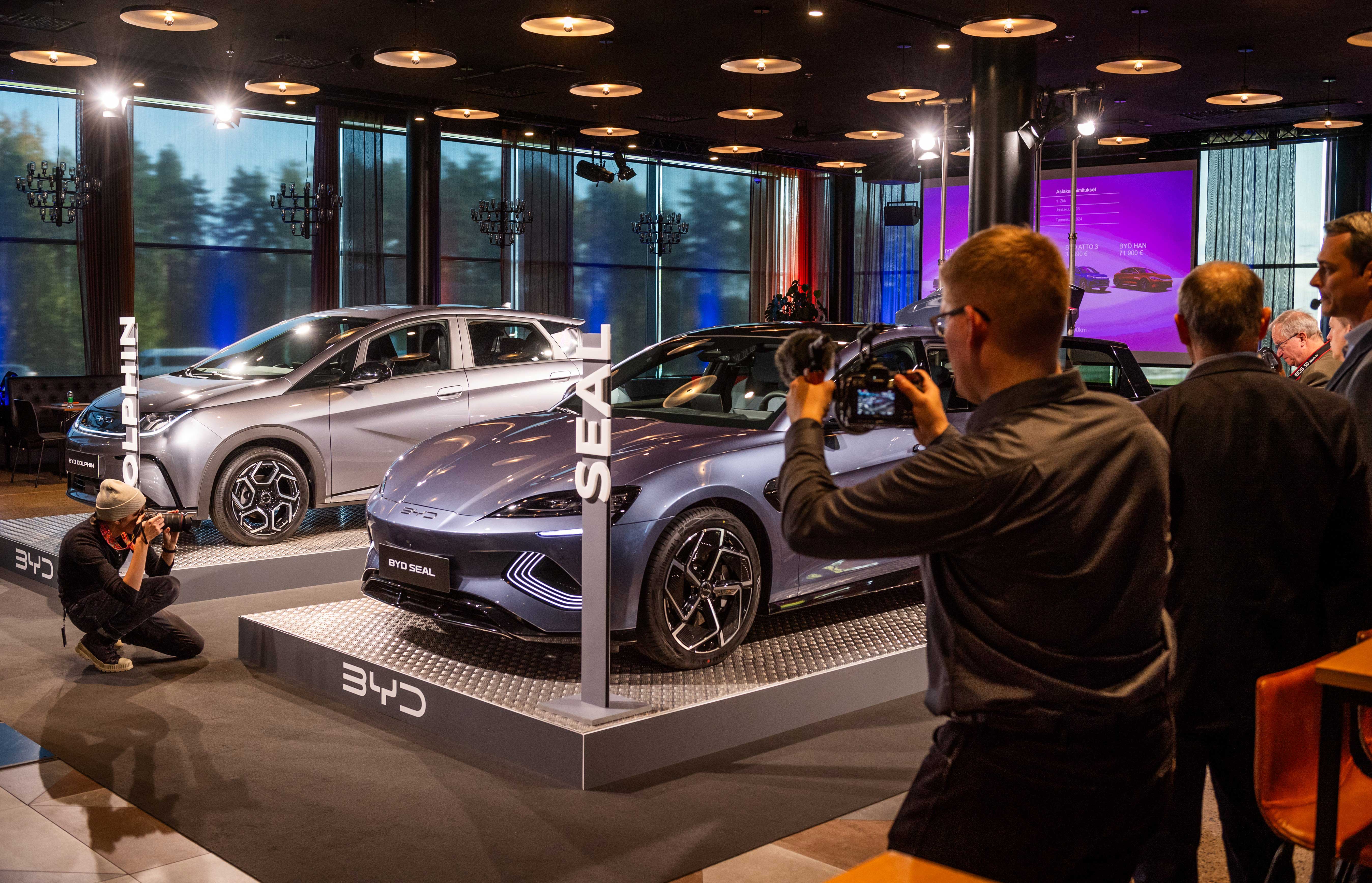 BYD DOLPHIN and BYD SEAL Launched in Finland