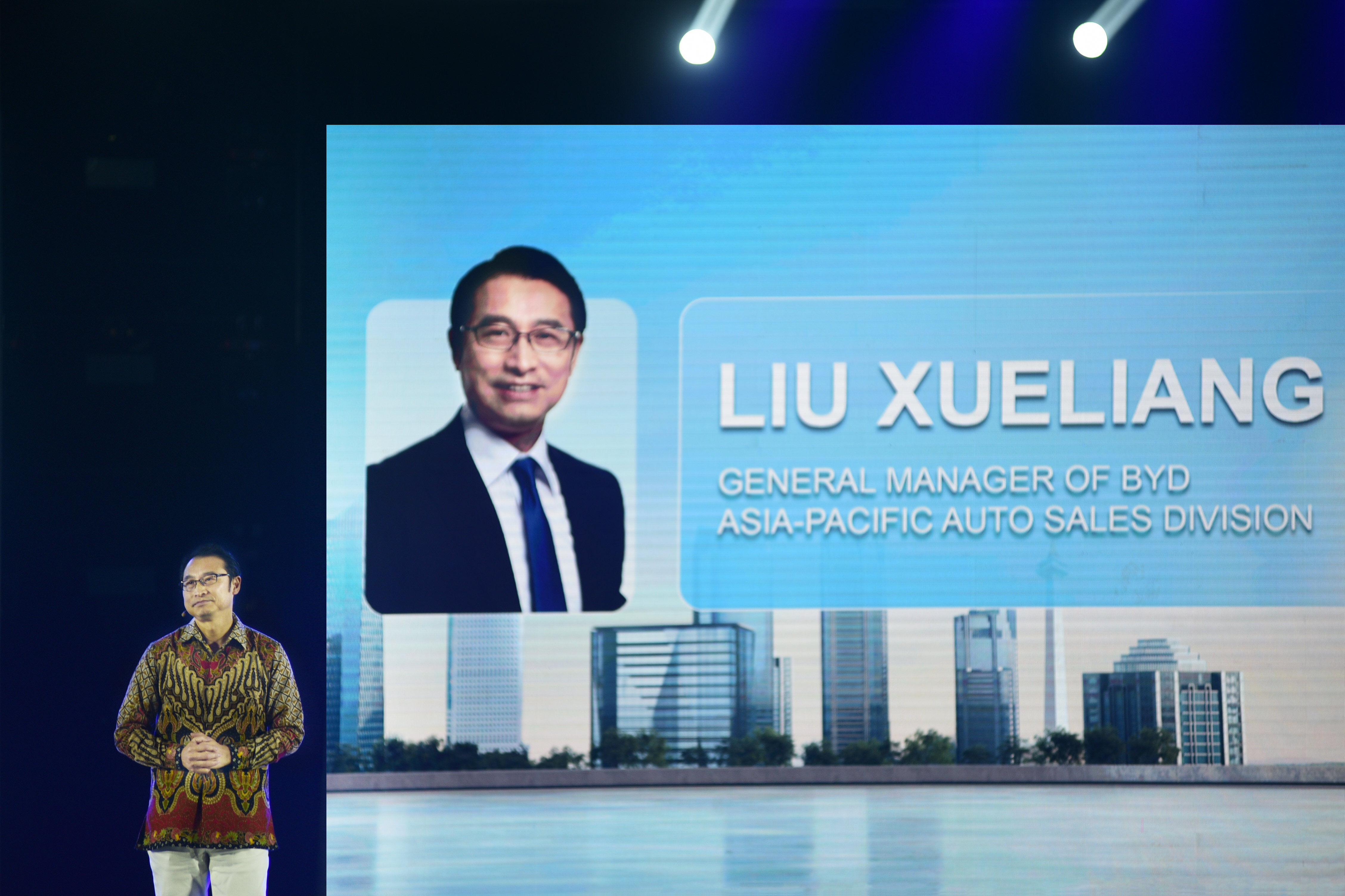 Liu Xueliang, General Manager of BYD Asia-Pacific Auto Sales Division