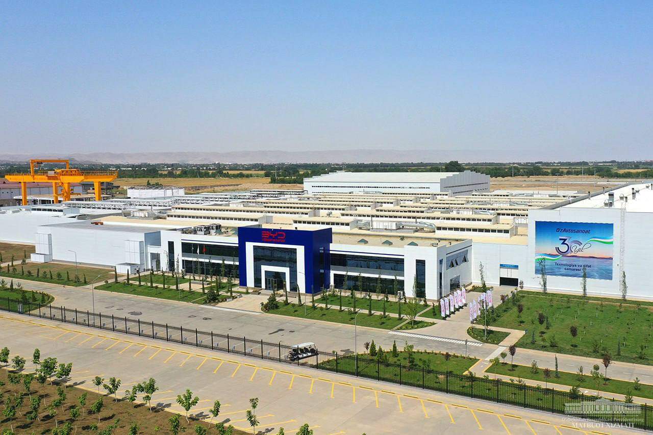 BYD Uzbekistan Factory