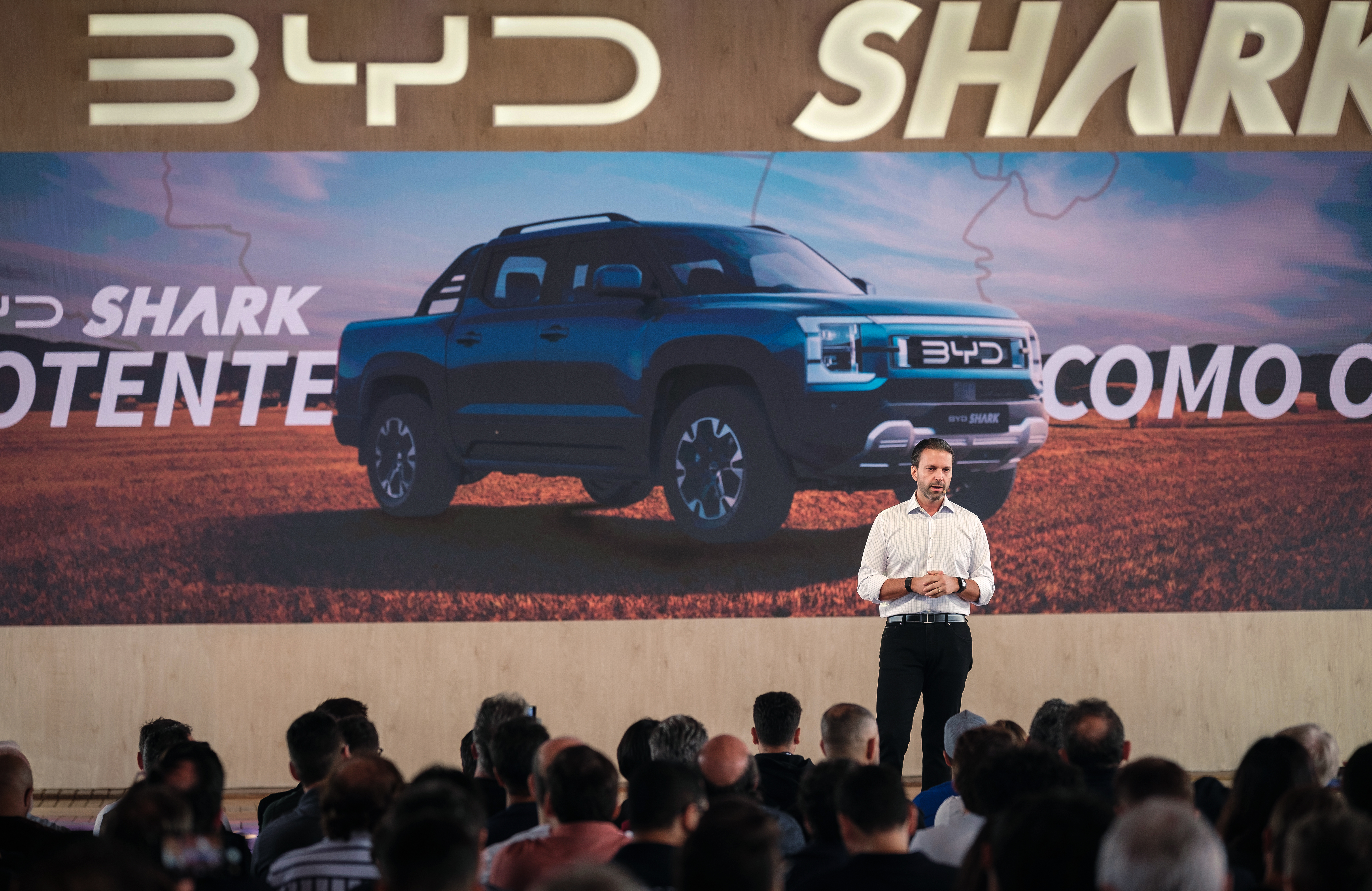 BYD Shark Brazil Event Speaker