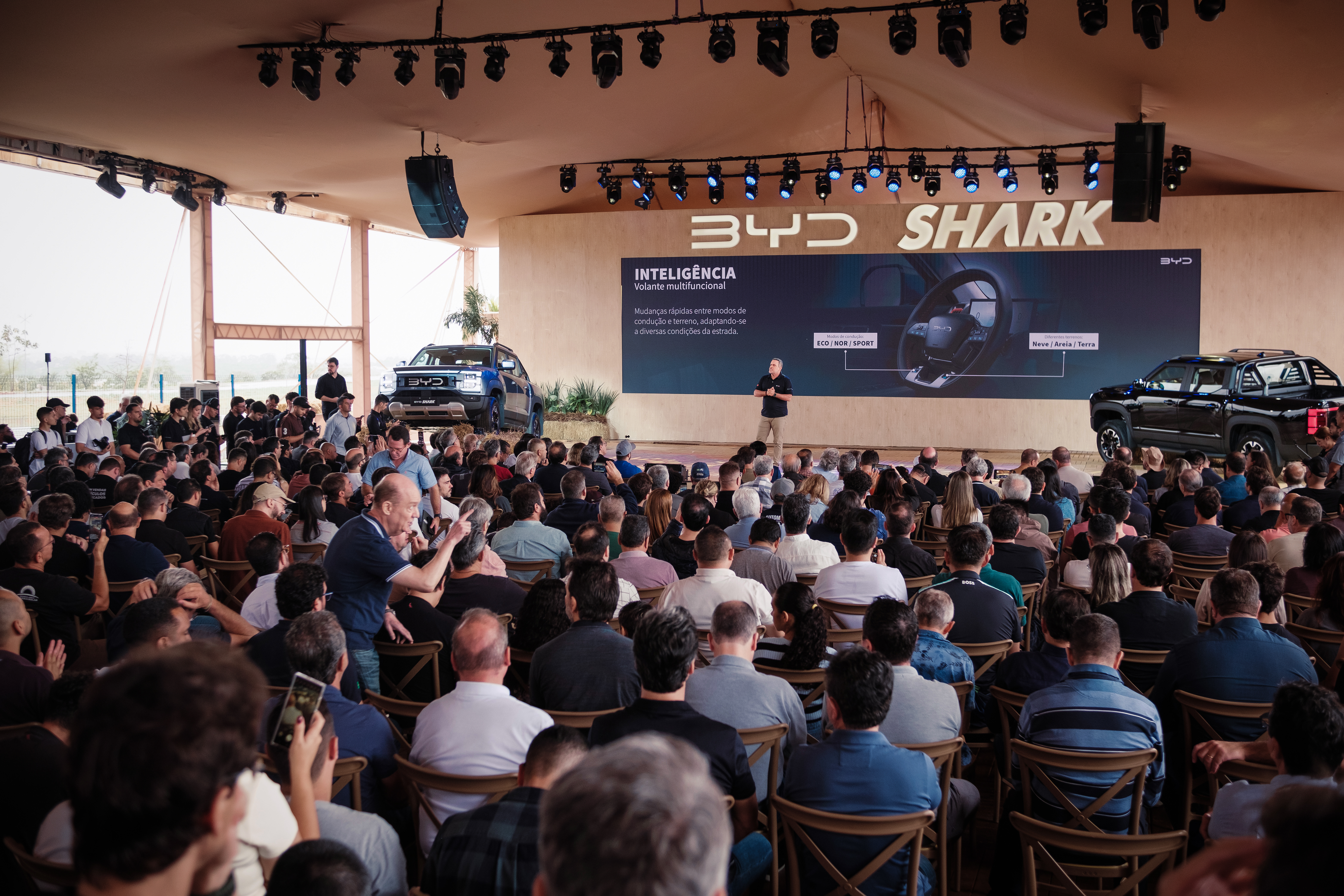 BYD Shark Brazil Event