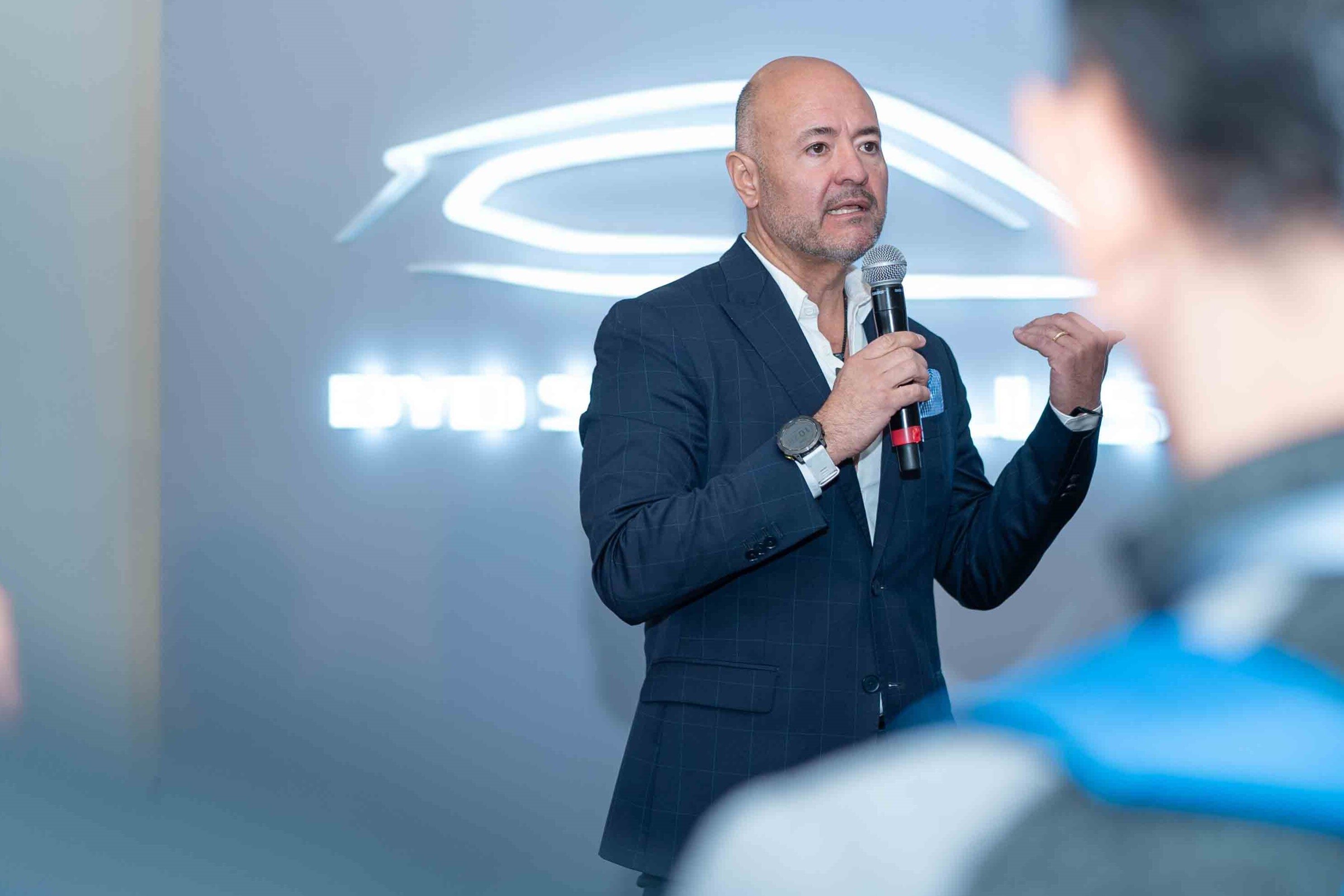 Jorge Vallejo, General Director B2C of BYD Mexico