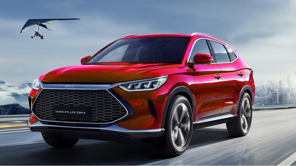 BYD SONG PLUS DM-i, first place among the most registered hybrid plug-in models last month 
