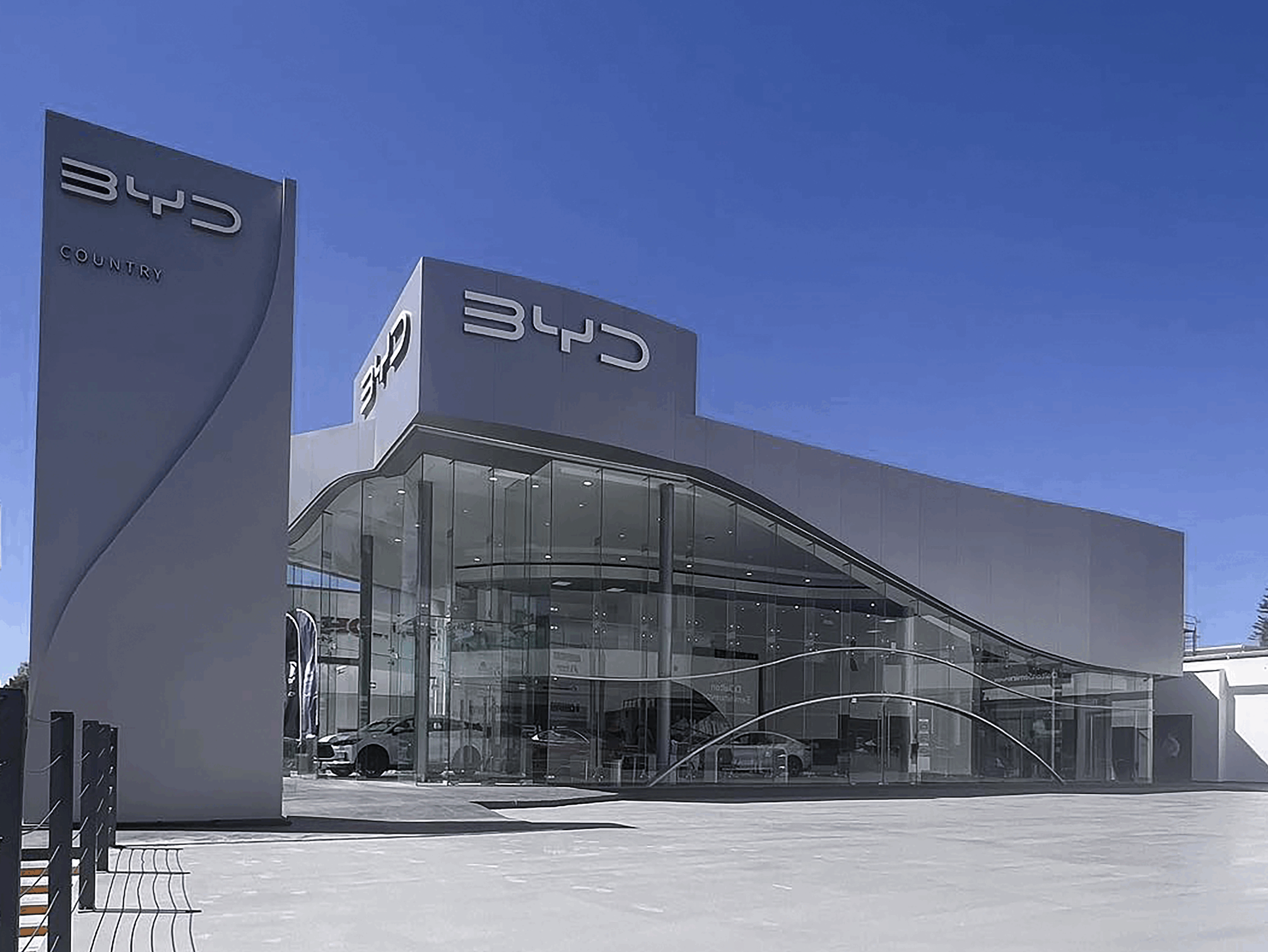 BYD Country Showroom in Guadalajara