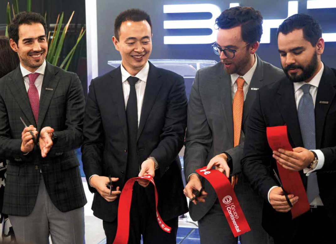 BYD Showroom Opening Ceremony in Mexico City