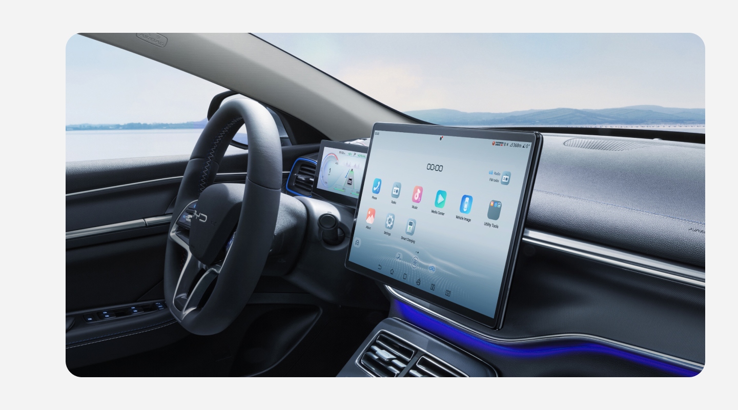 Интеллектуальная система сетевого подключения BYD