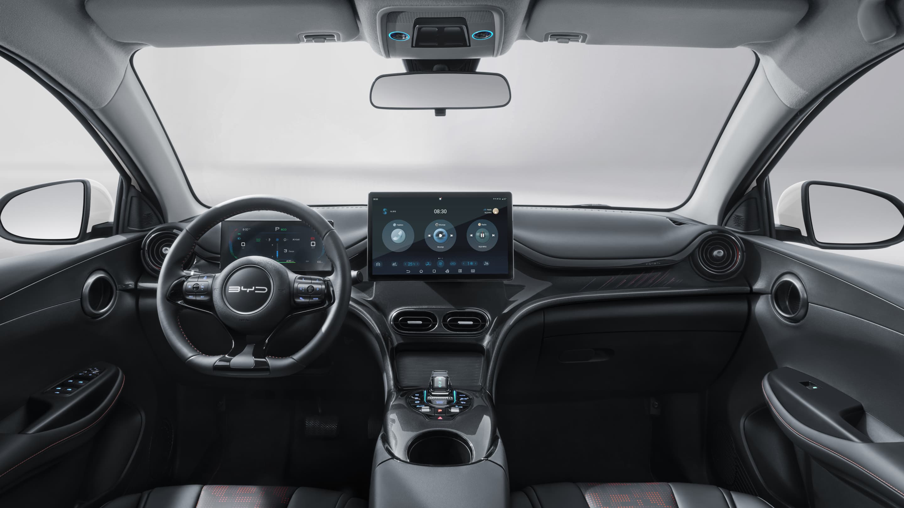 Интеллектуальная система салона BYD и интеллектуальное голосовое взаимодействие