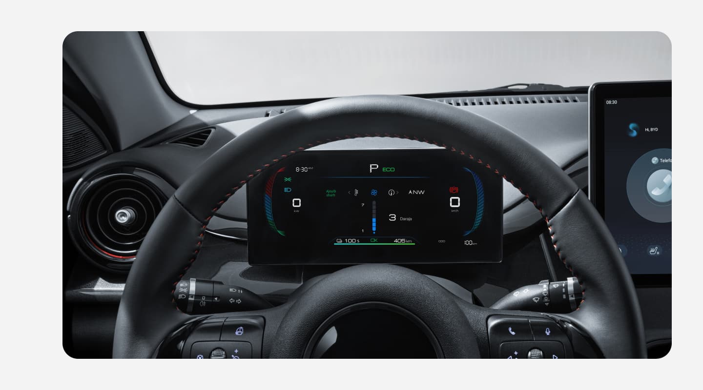 8,8-дюймовая панель приборов