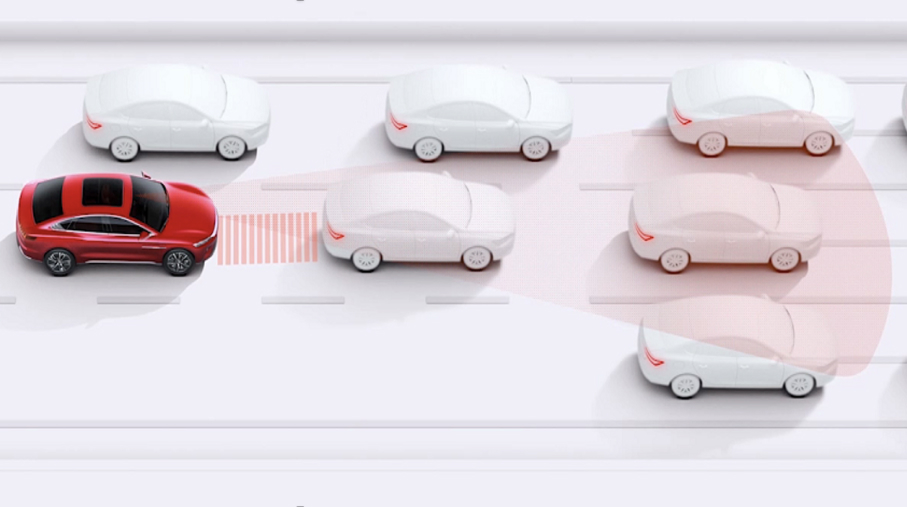 BYD Ассистент движения  с интеллектуальной поддержкой