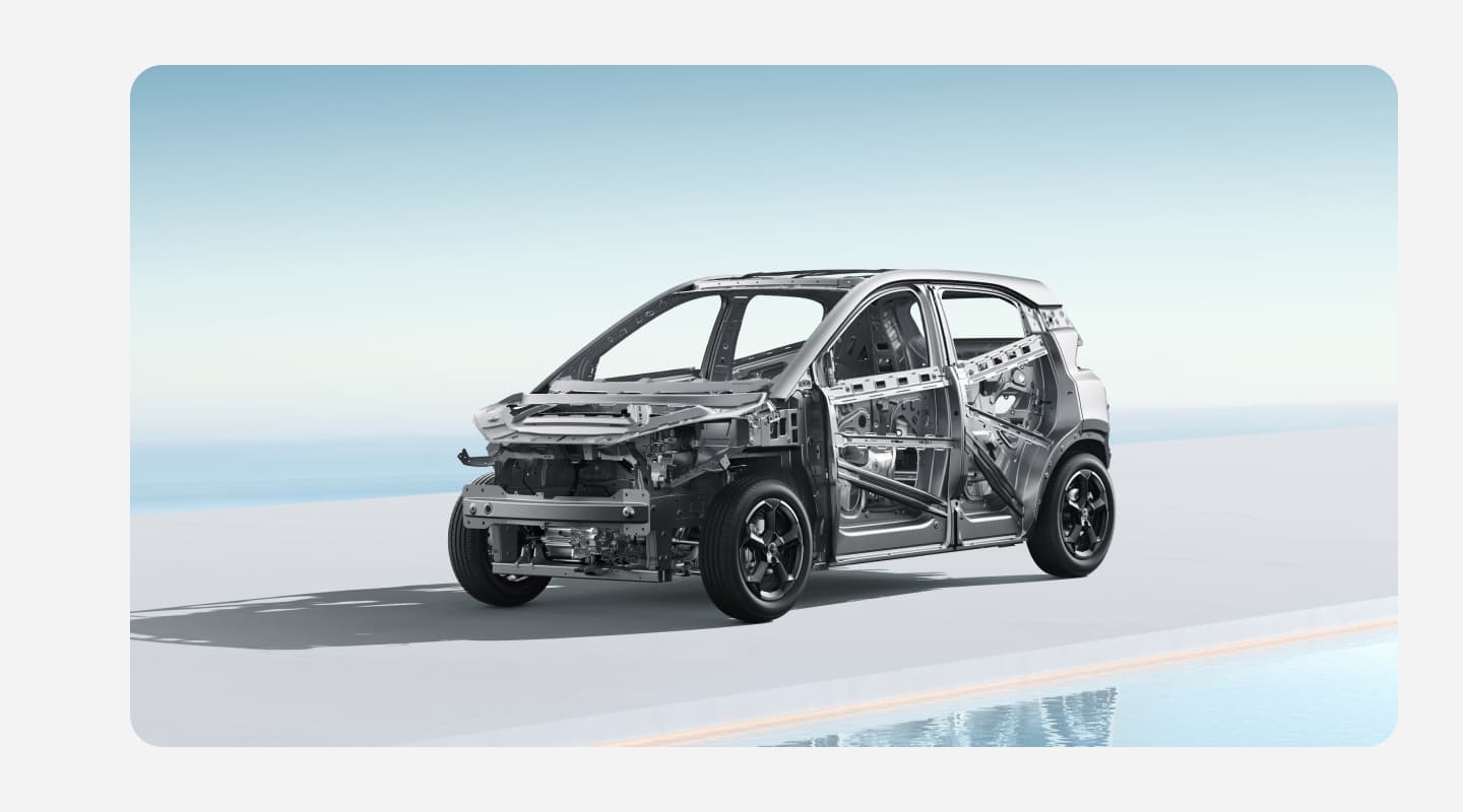 Высокопрочная конструкция кузова