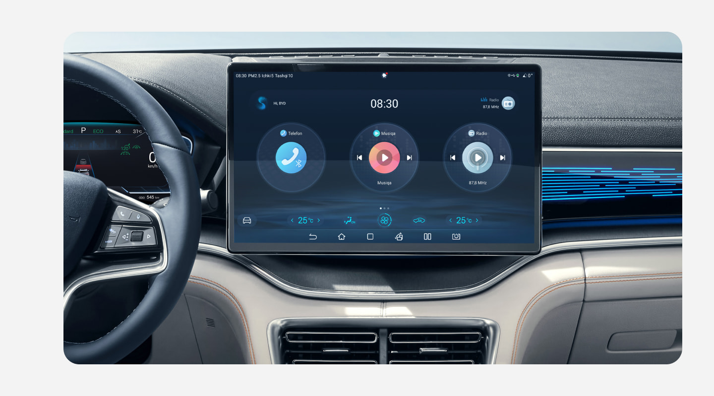 Интеллектуальная система кокпита BYD