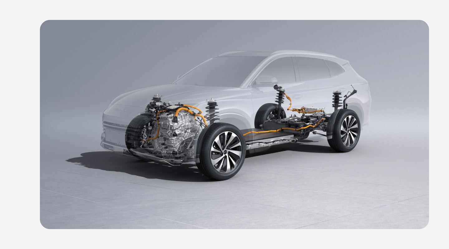 Гибридный двигатель Xiaoyun Plug-in Hybrid 1,5 л