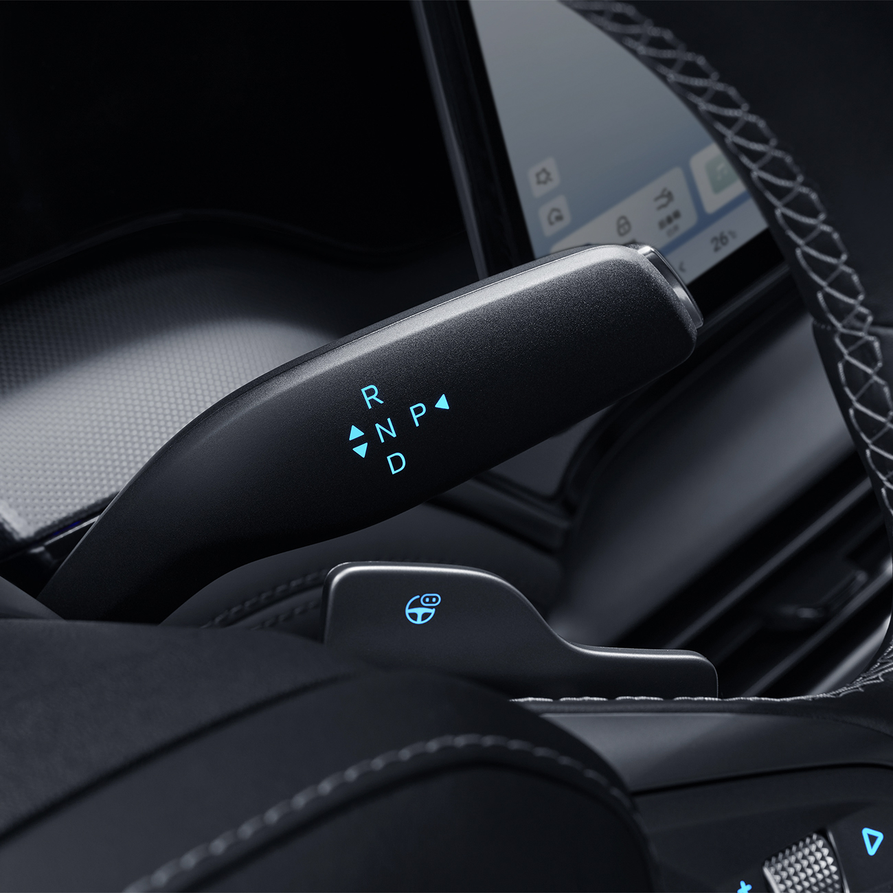 怀挡式电子换挡